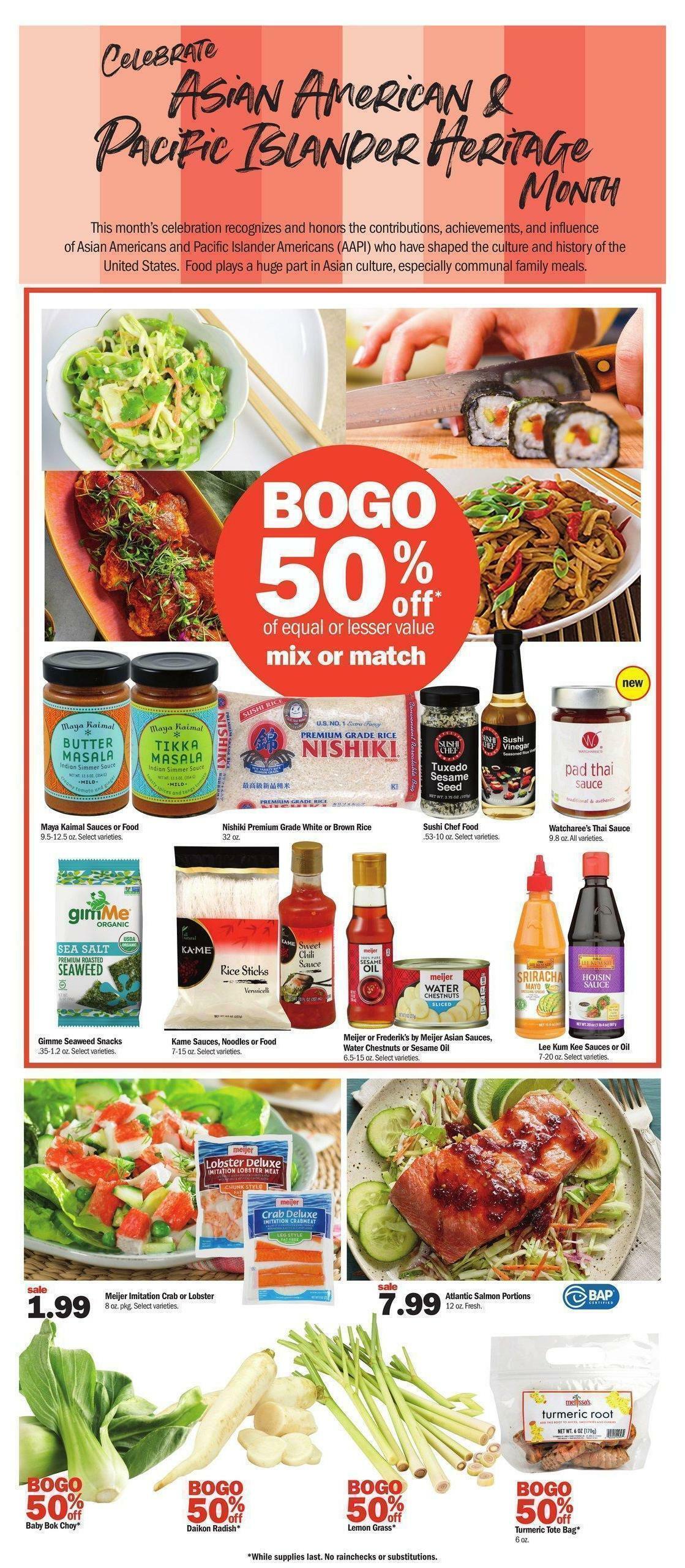 Meijer Summer Weekly Ad from May 22