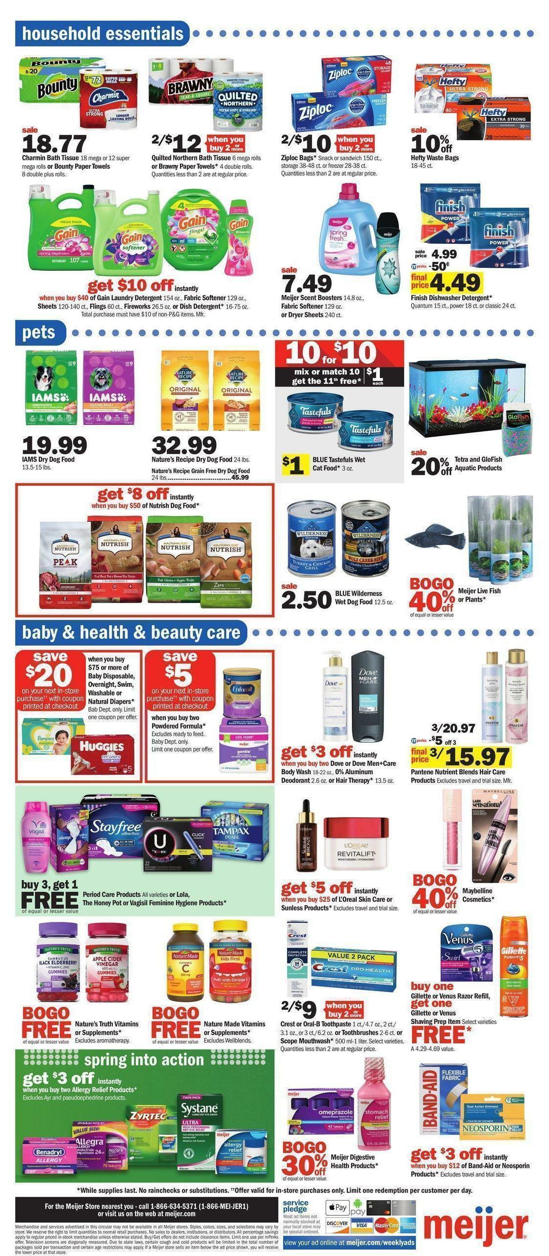 Meijer Summer Weekly Ad from May 22