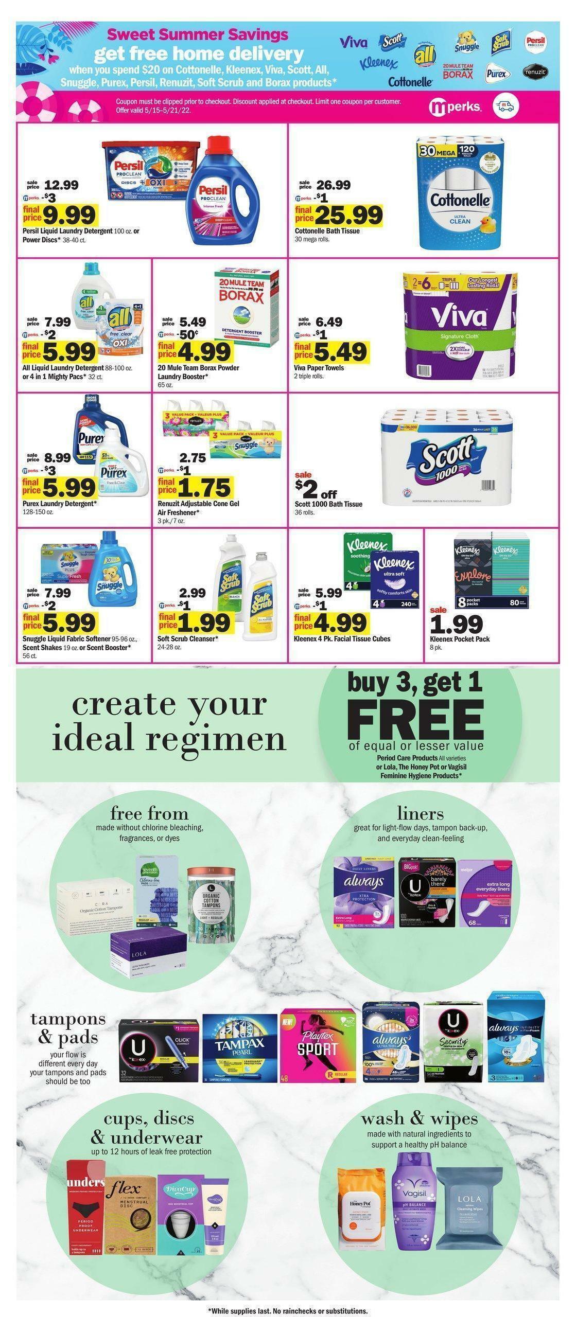 Meijer Summer Weekly Ad from May 22