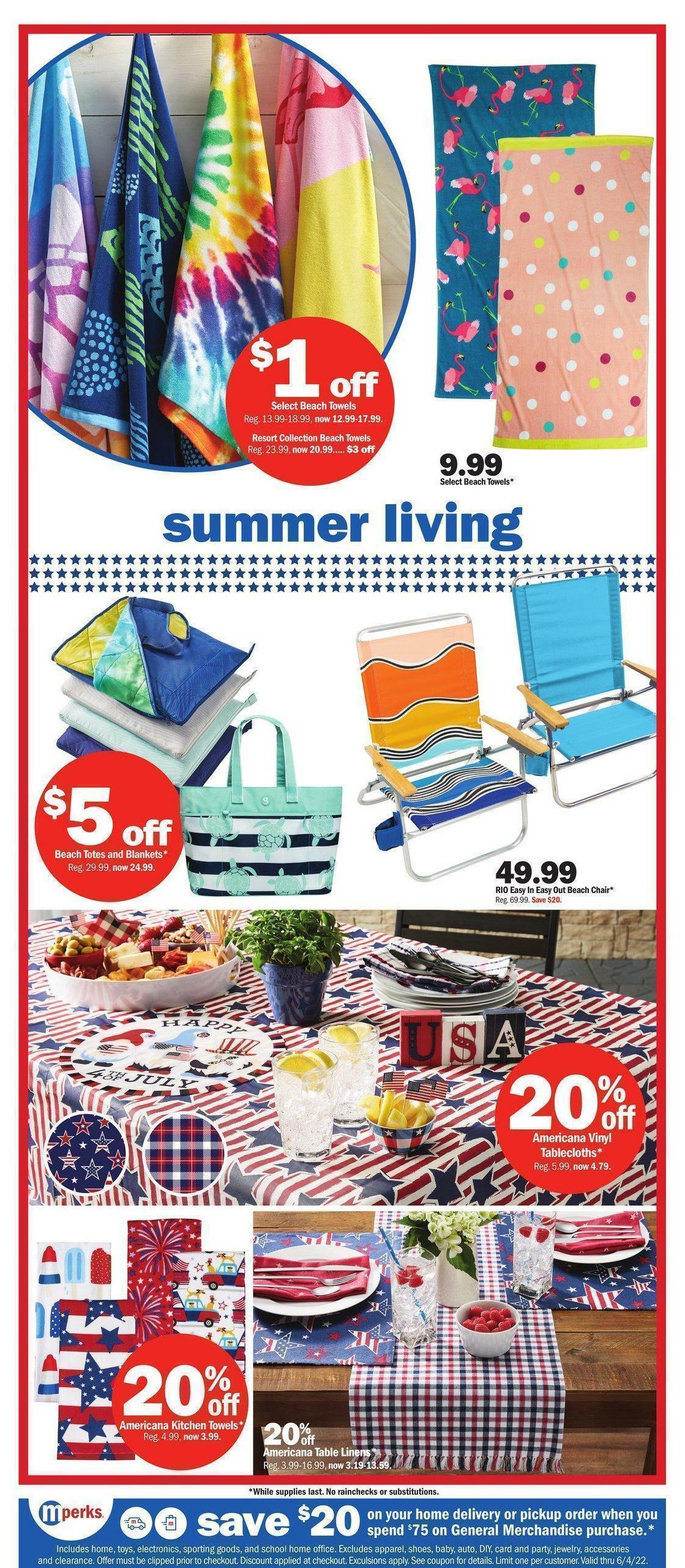 Meijer Summer Weekly Ad from May 22