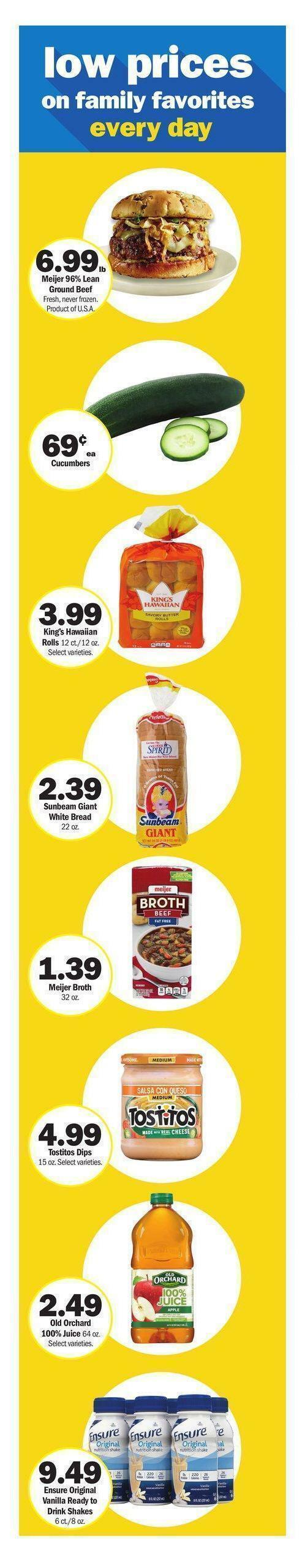 Meijer Weekly Ad from September 11