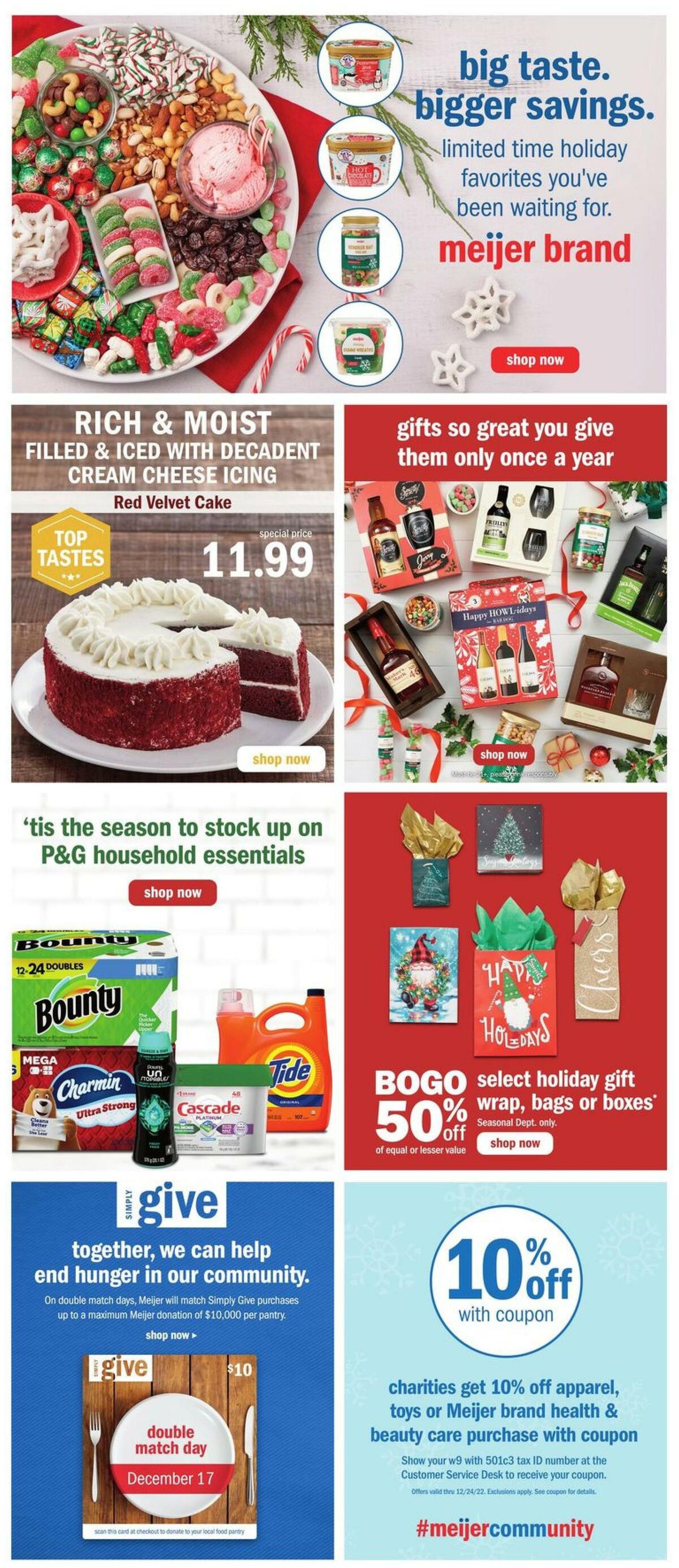 Meijer Weekly Ad from December 11