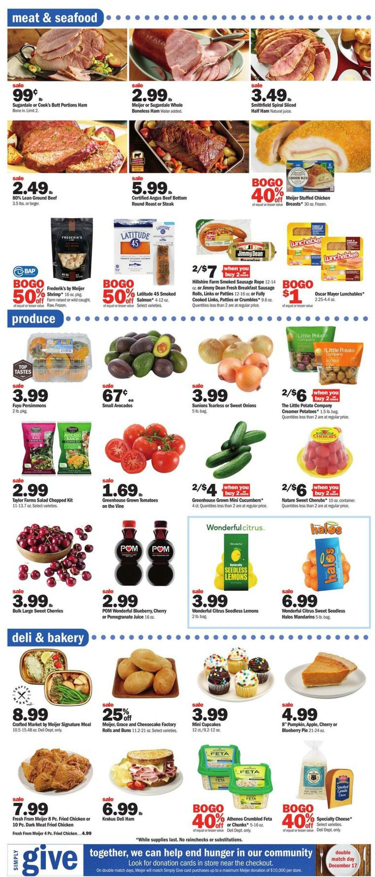 Meijer Weekly Ad from December 11