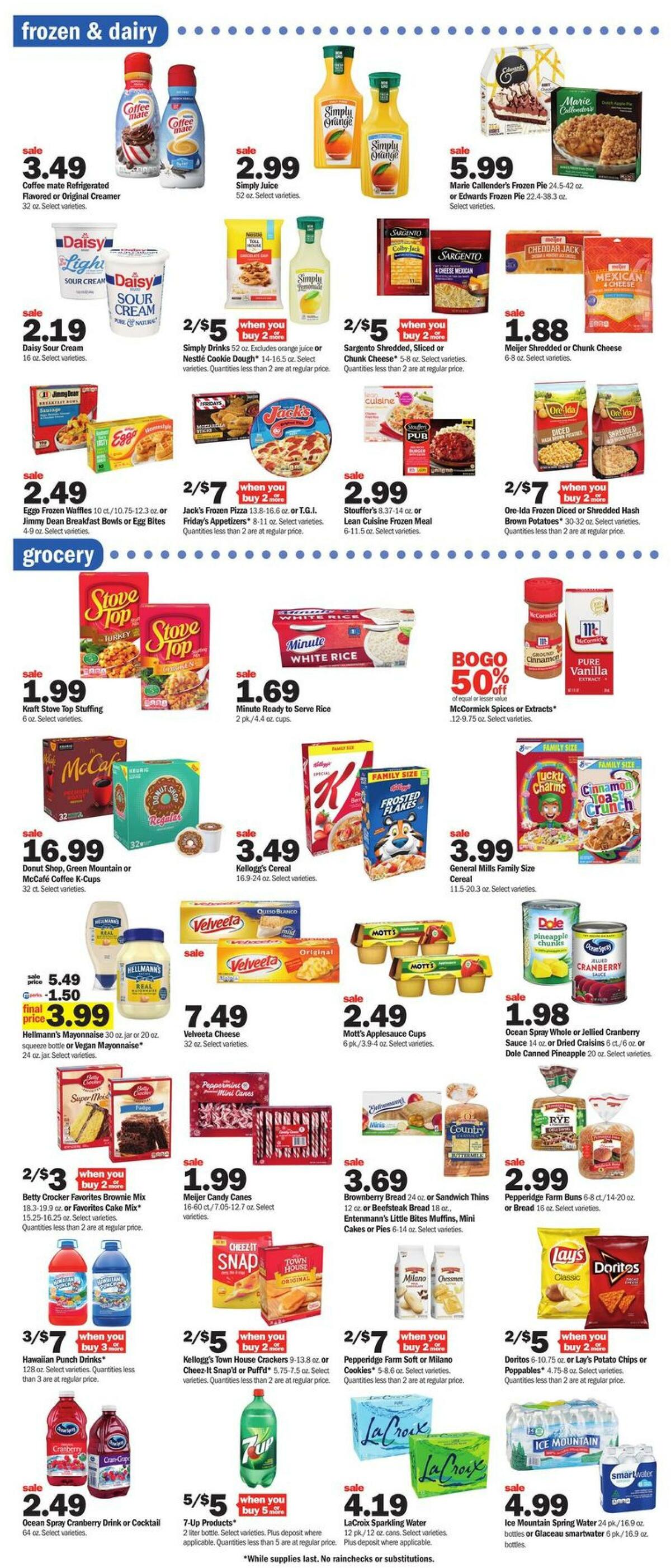 Meijer Weekly Ad from December 11