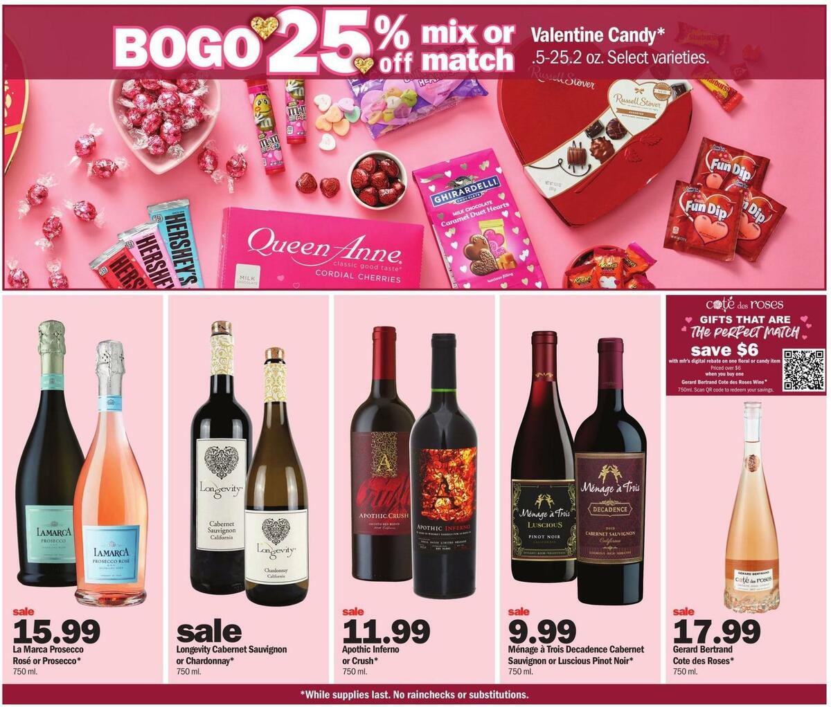 Meijer Valentine's Day Weekly Ad from February 5