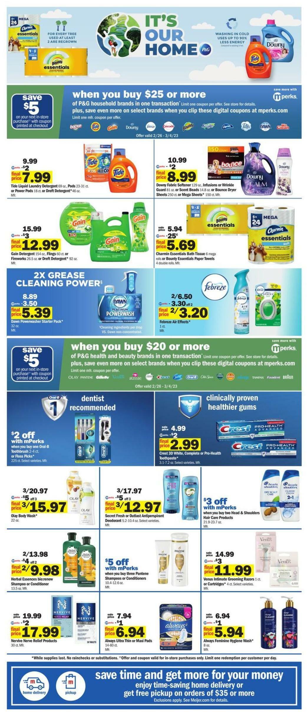 Meijer Weekly Ad from February 26