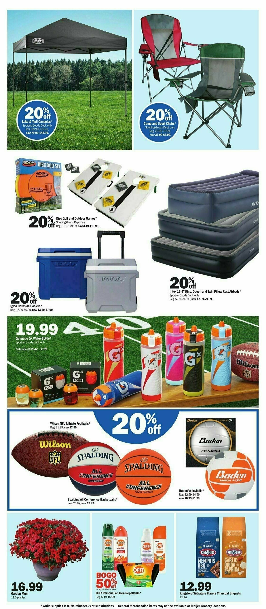 Meijer Weekly Ad from August 27