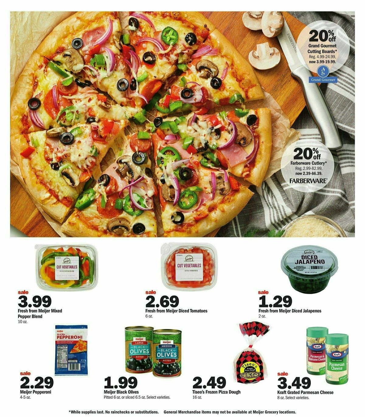 Meijer Pizza Ad Weekly Ad from October 8