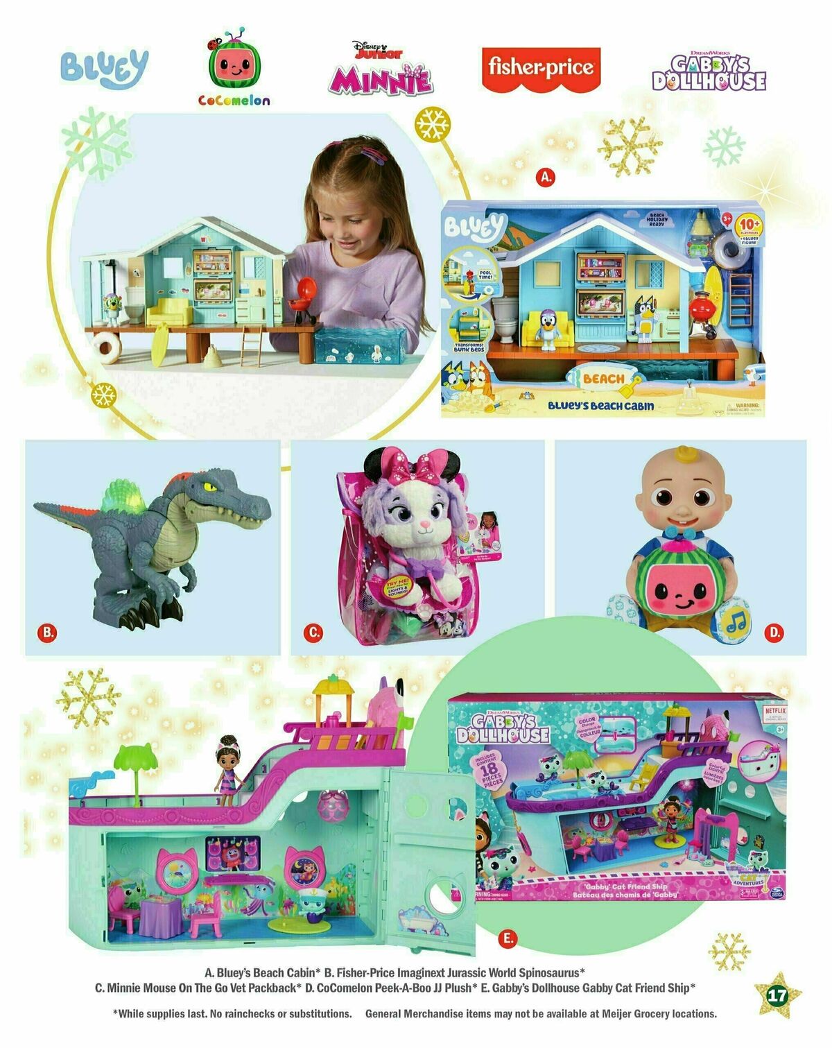 Meijer Toy Guide Ad Weekly Ad from October 15