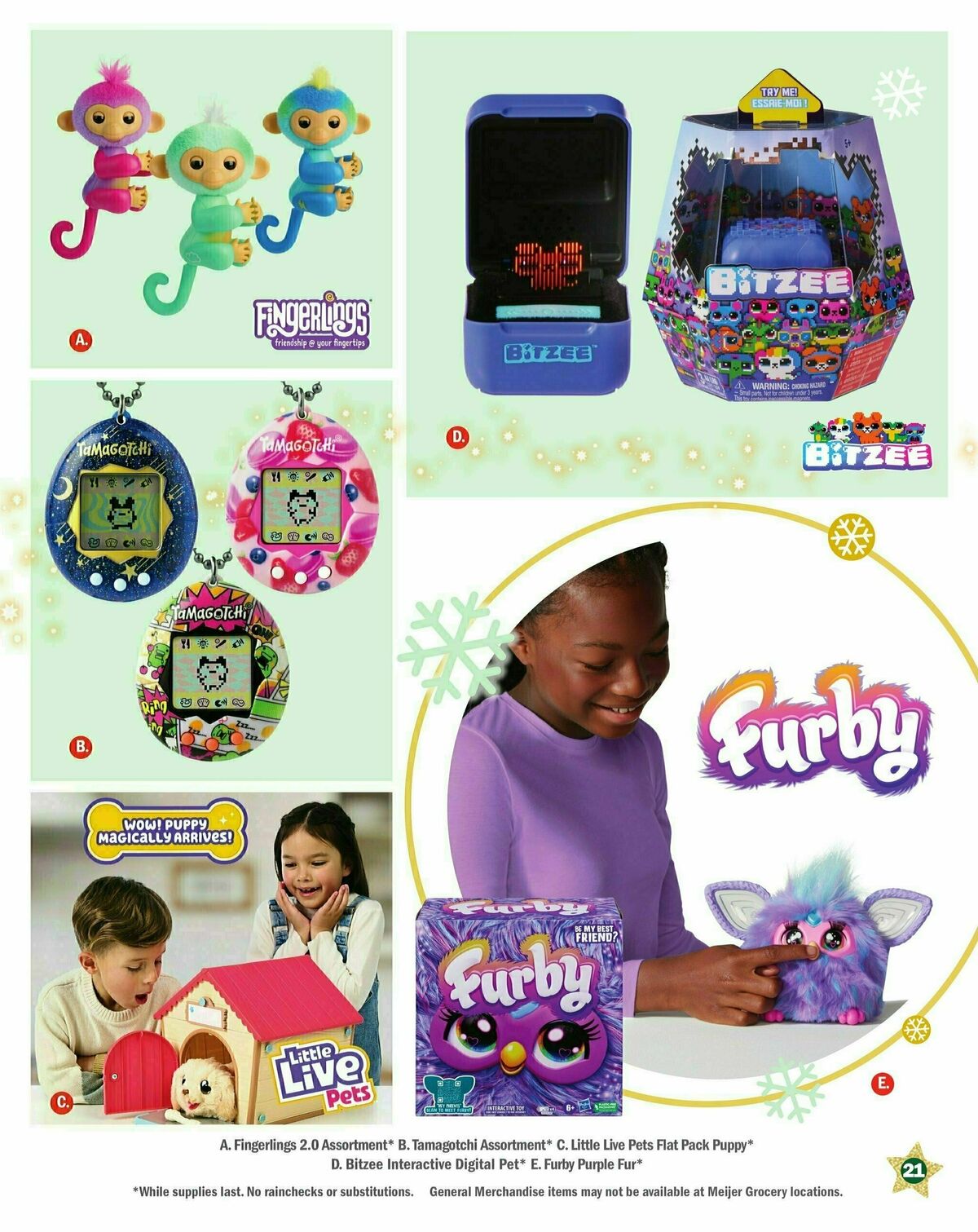 Meijer Toy Guide Ad Weekly Ad from October 15