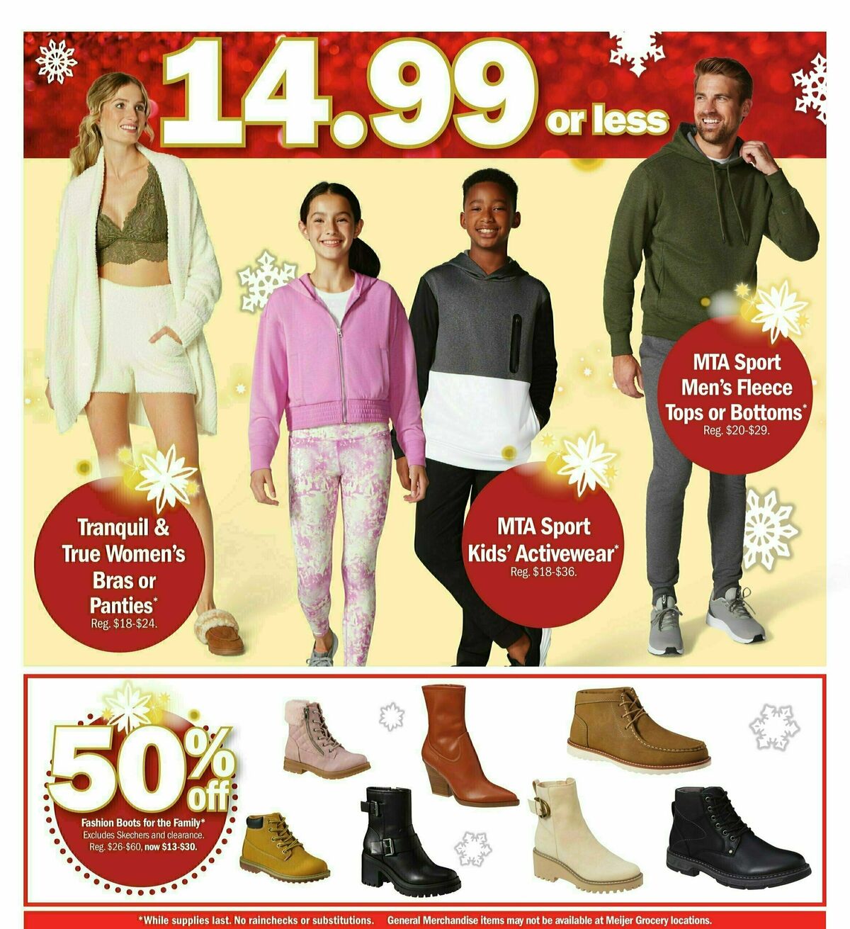 Meijer Holiday Ad Weekly Ad from October 29