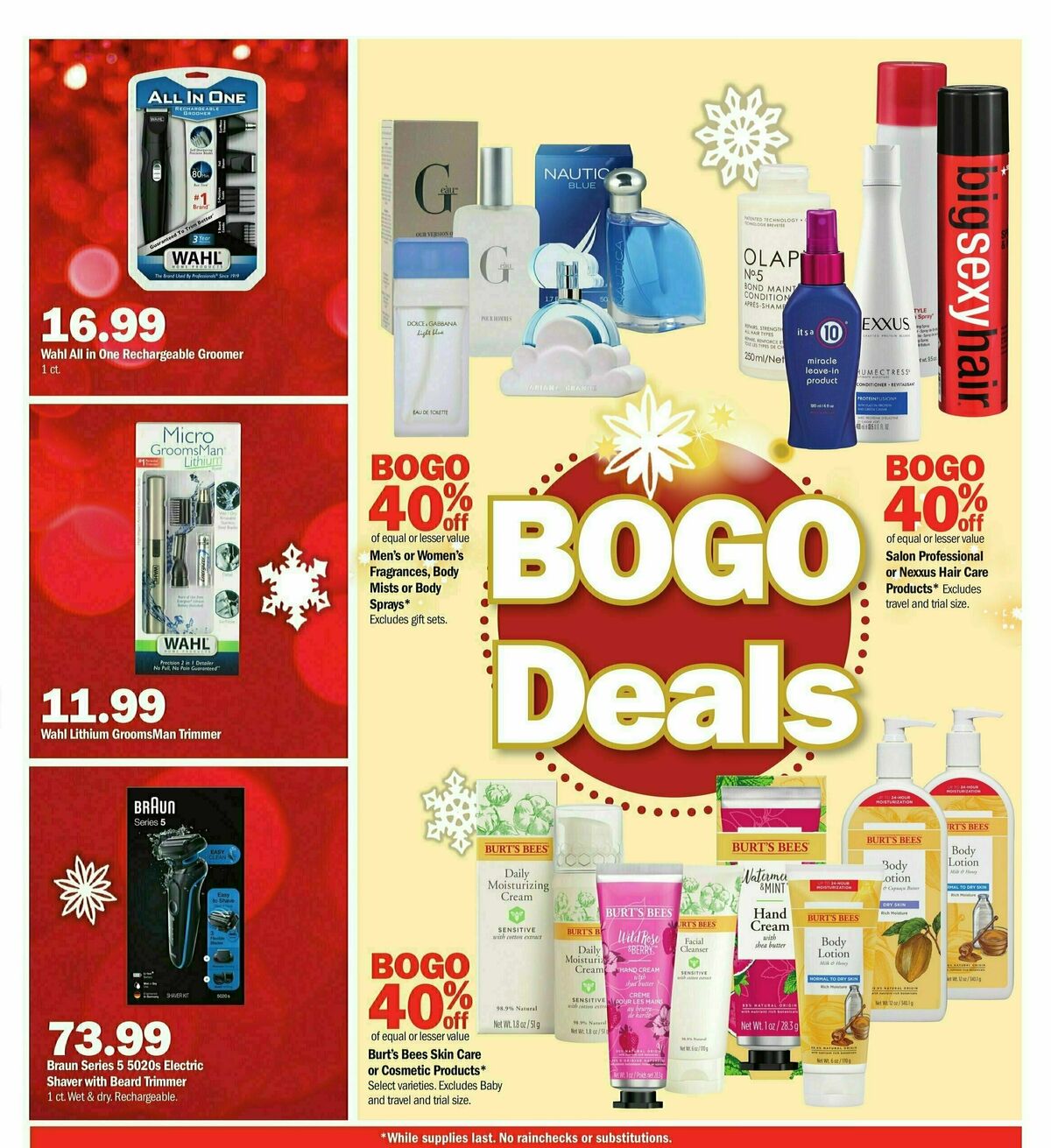 Meijer Holiday Ad Weekly Ad from October 29