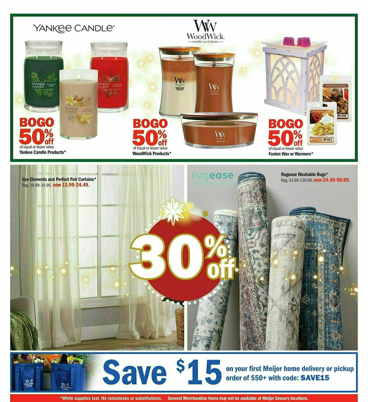 Meijer Holiday Ad Weekly Ad from October 29