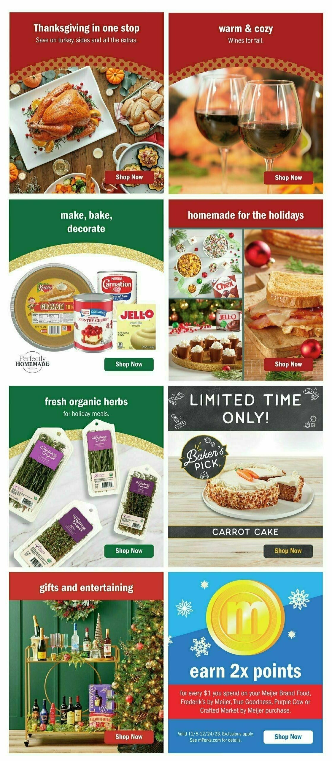 Meijer Weekly Ad from November 5