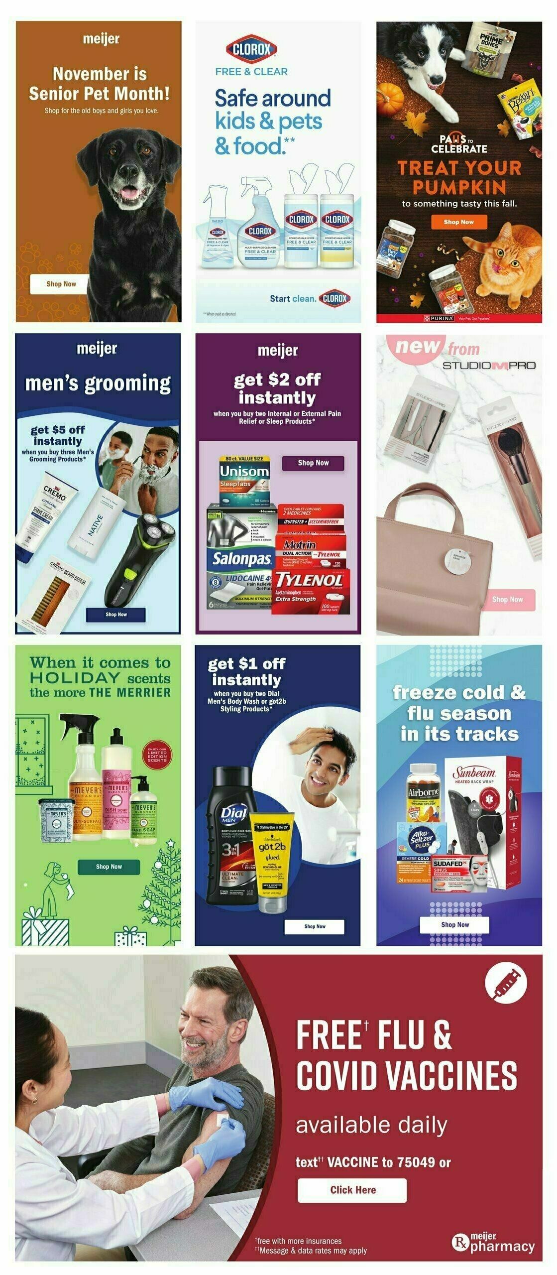 Meijer Weekly Ad from November 5