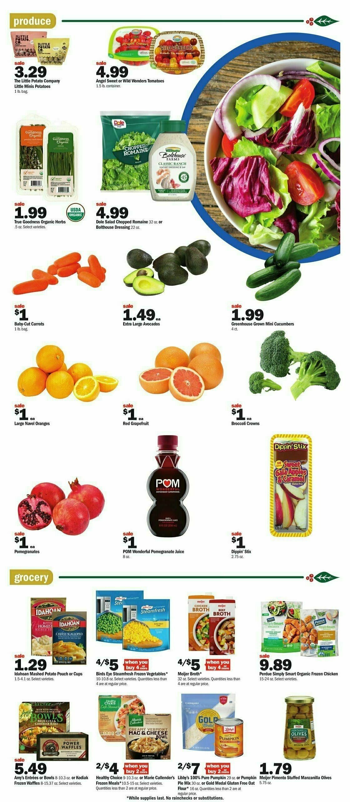 Meijer Weekly Ad from November 5