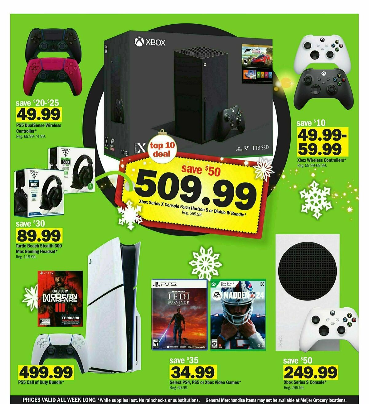 Meijer Black Friday Weeklong Ad Weekly Ad from November 19