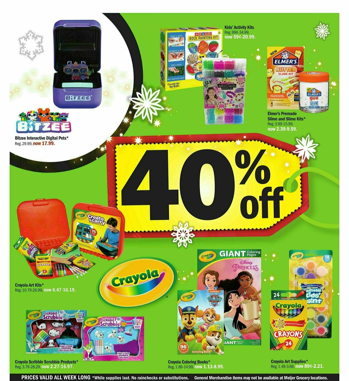 Meijer Black Friday Weeklong Ad Weekly Ad from November 19