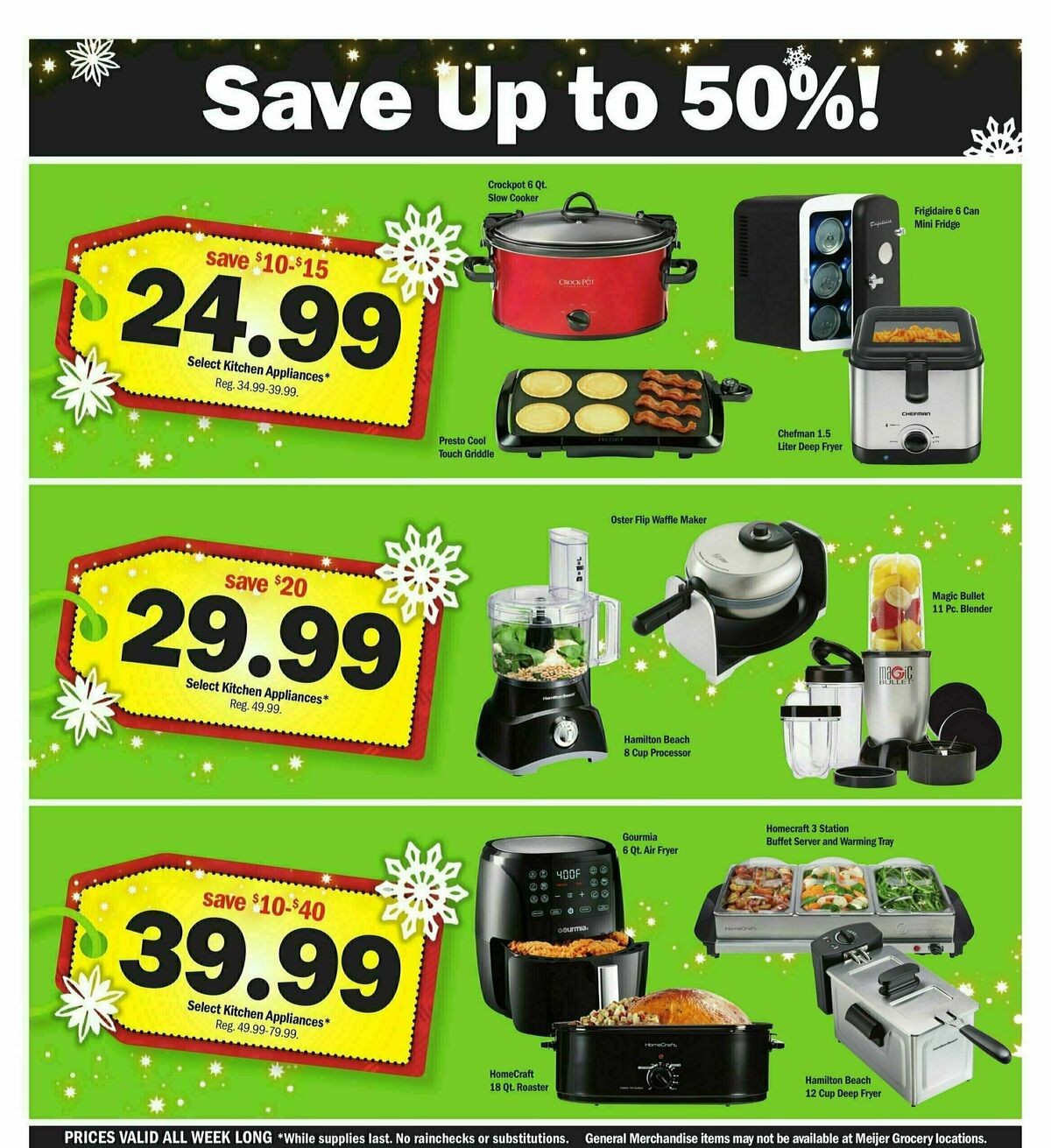 Meijer Black Friday Weeklong Ad Weekly Ad from November 19