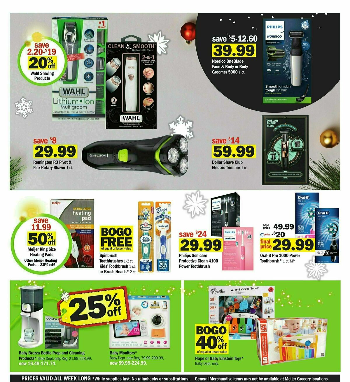 Meijer Black Friday Weeklong Ad Weekly Ad from November 19