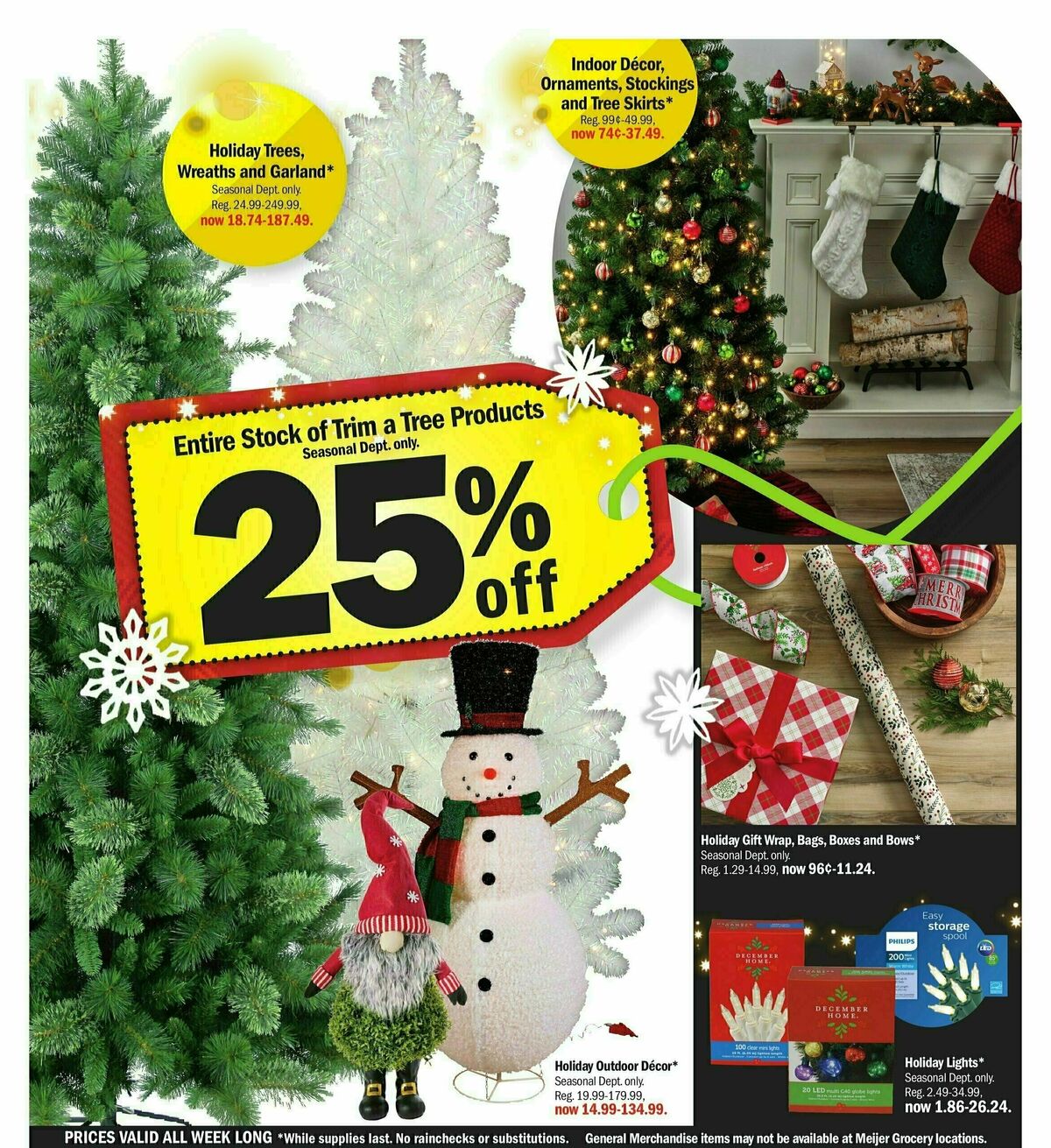 Meijer Black Friday Weeklong Ad Weekly Ad from November 19