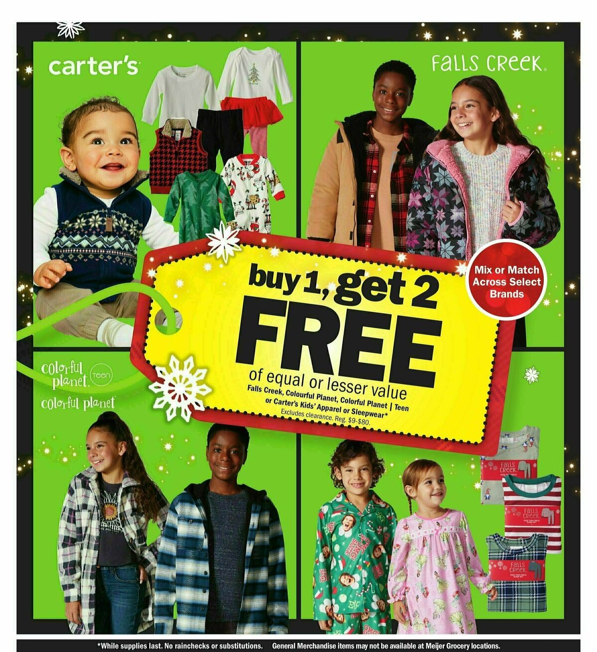 Meijer Black Friday 3-Day Sale Weekly Ad from November 23