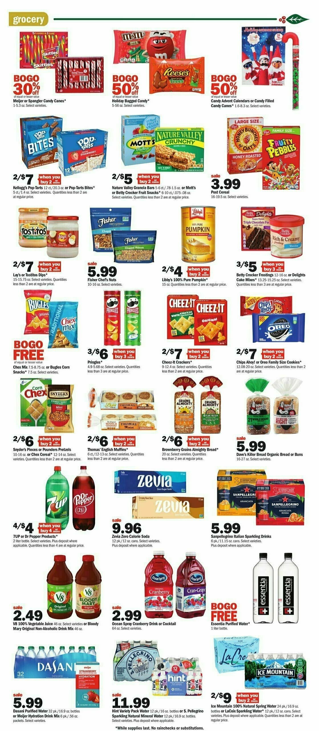 Meijer Weekly Ad from November 19