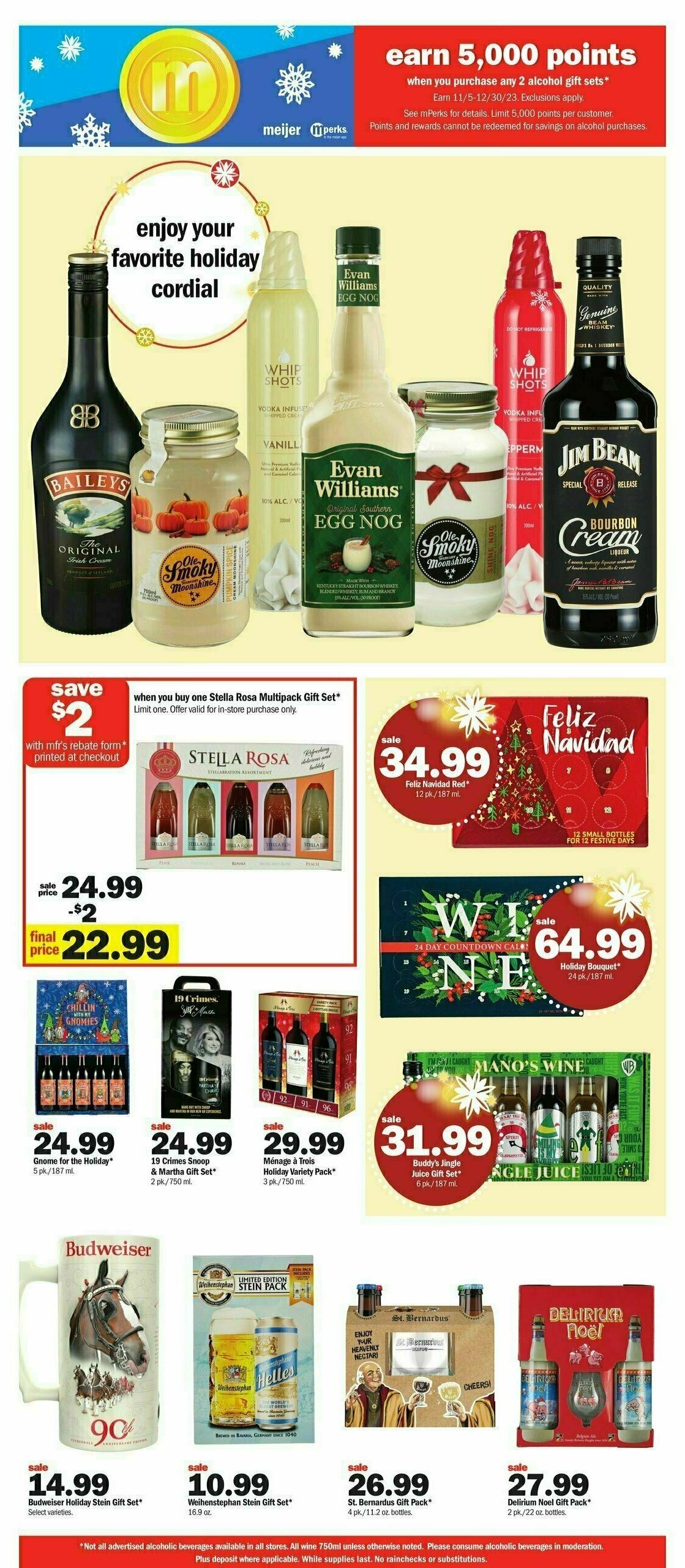 Meijer Weekly Ad from November 19