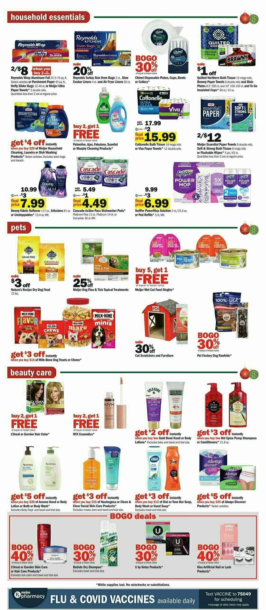 Meijer Weekly Ad from November 19