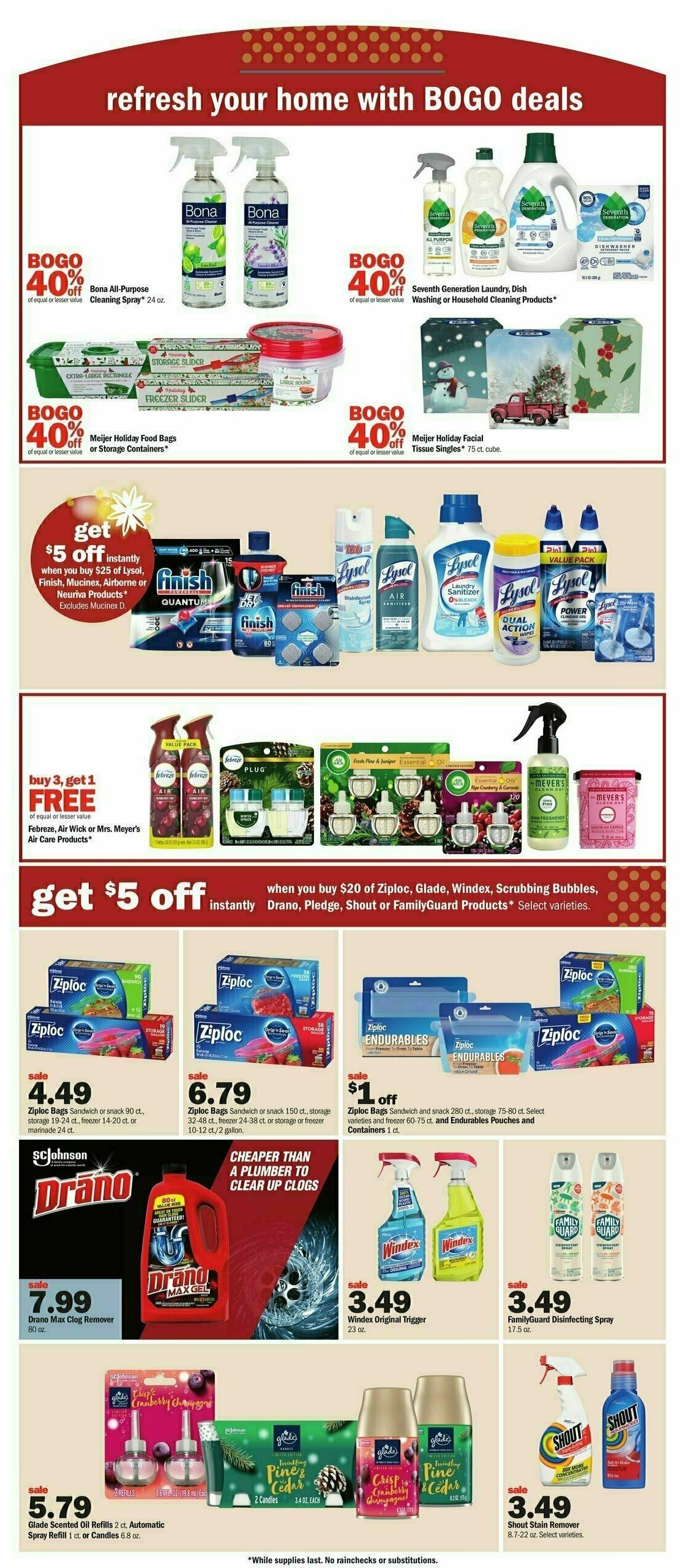 Meijer Weekly Ad from November 19