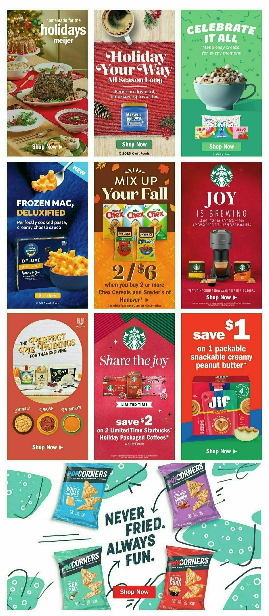 Meijer Weekly Ad from November 19