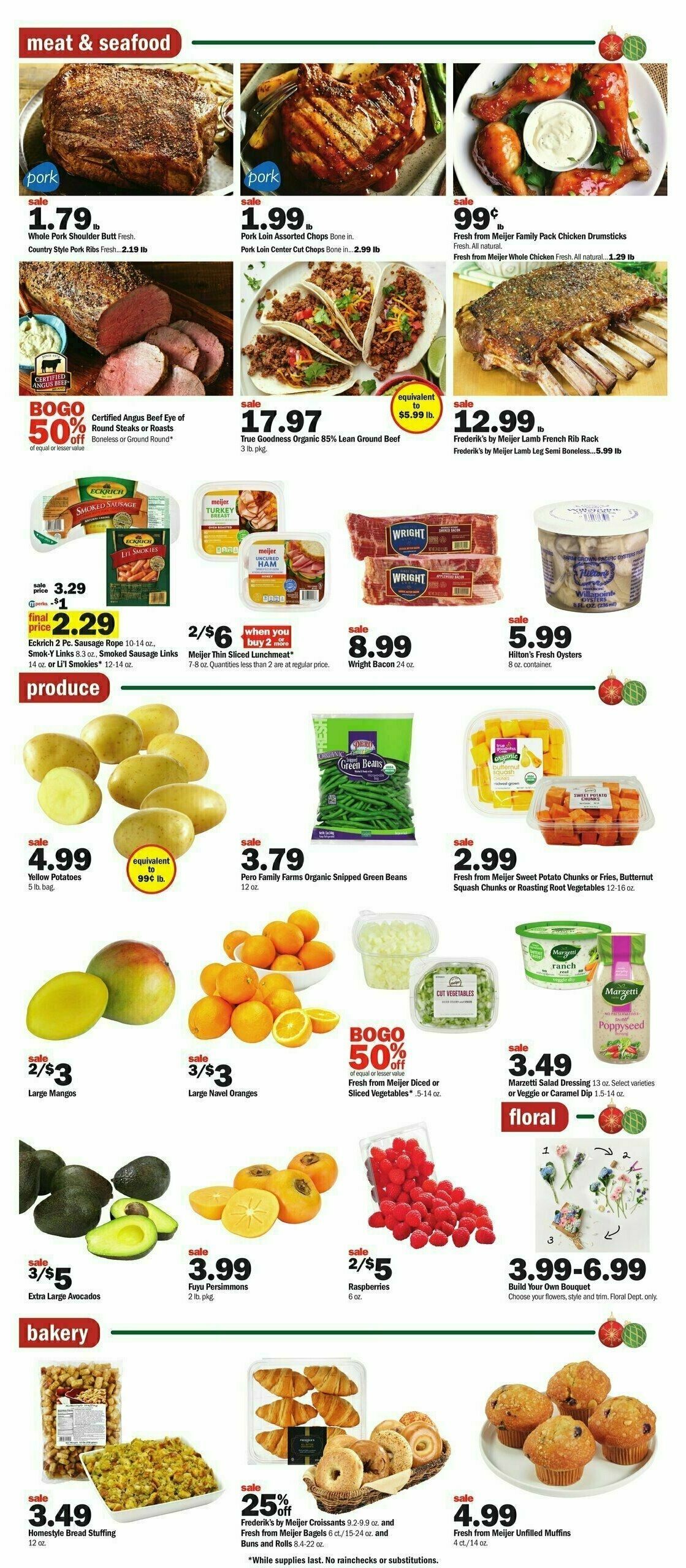 Meijer Weekly Ad from November 19