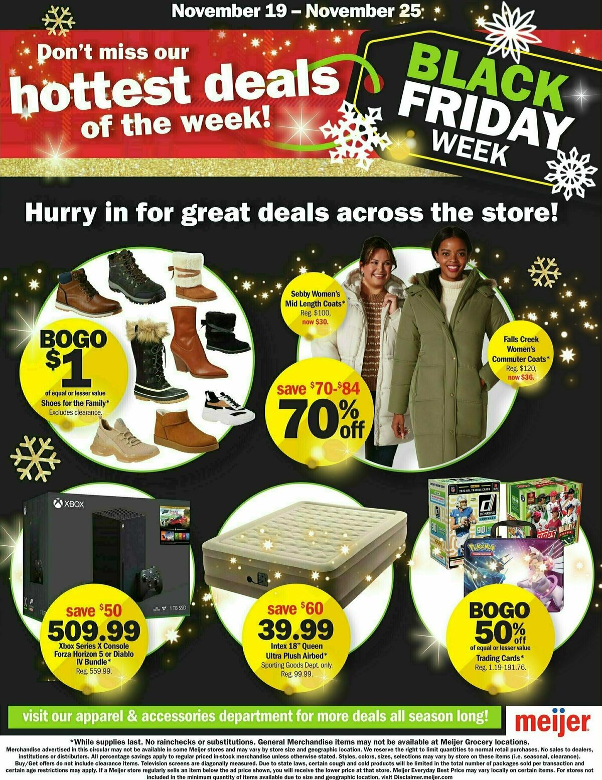 Meijer Black Friday Weekly Ad from November 19