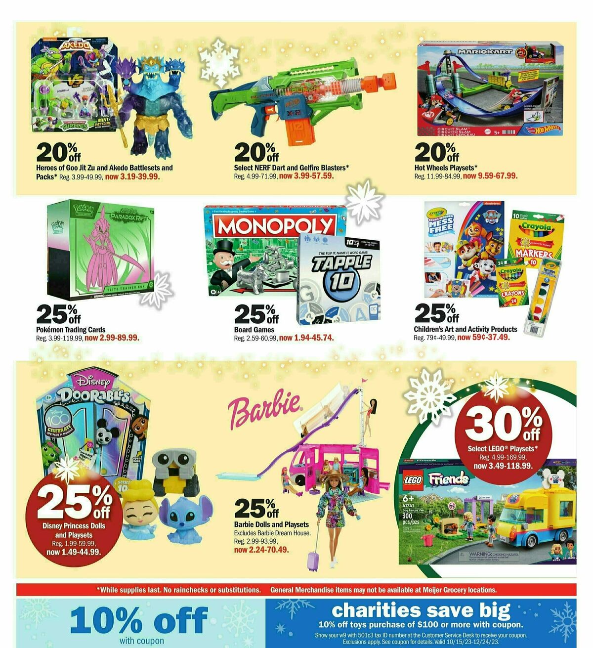 Meijer Holiday Ad Weekly Ad from November 26