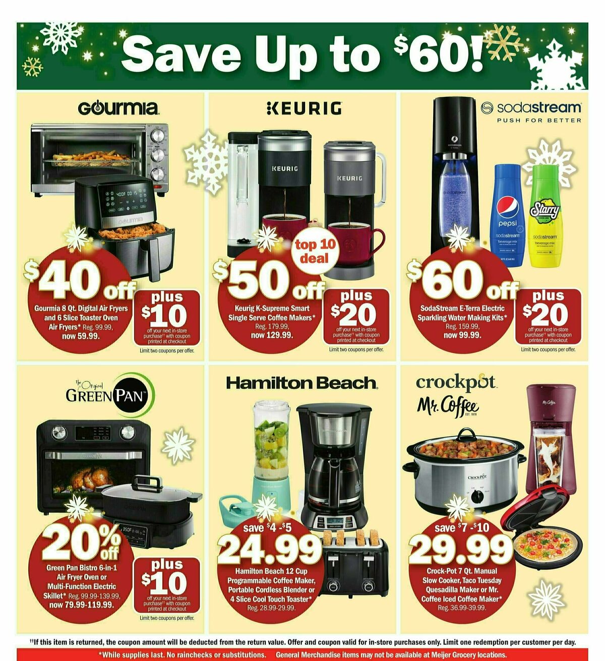 Meijer Holiday Ad Weekly Ad from December 3