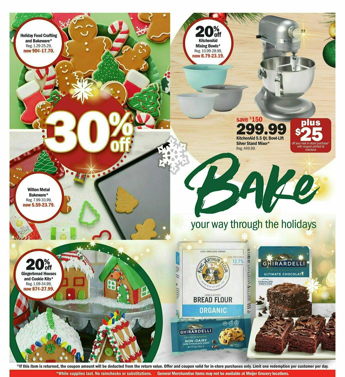 Meijer Holiday Ad Weekly Ad from December 3