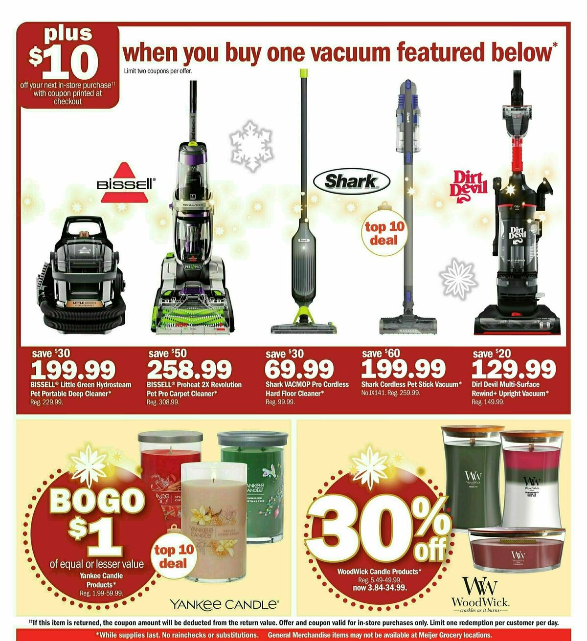 Meijer Holiday Ad Weekly Ad from December 3