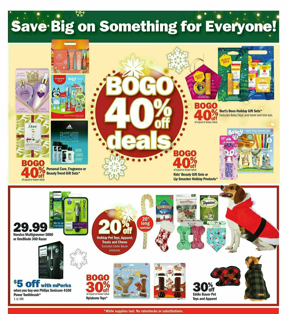 Meijer Holiday Ad Weekly Ad from December 3