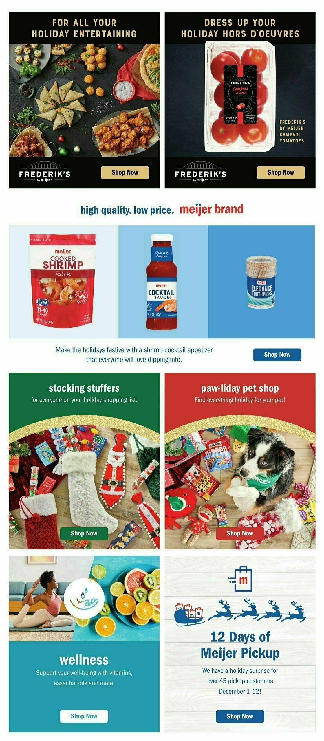 Meijer Weekly Ad from December 3