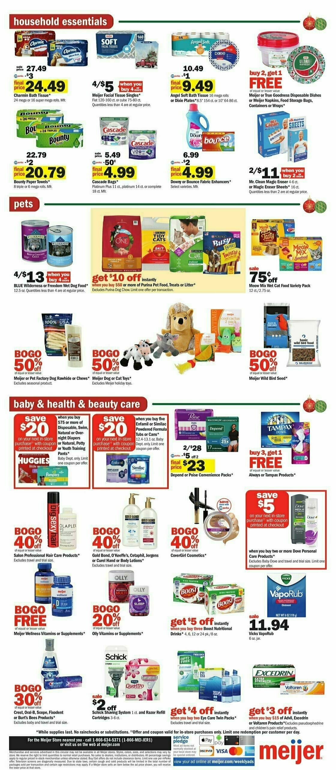 Meijer Weekly Ad from December 3