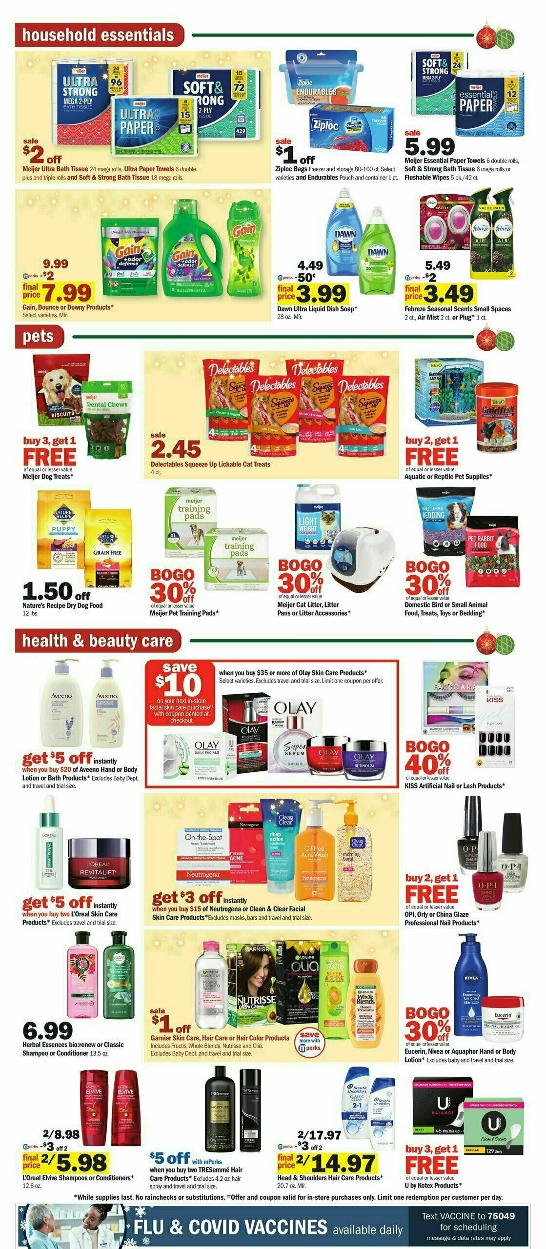 Meijer Weekly Ad from December 3