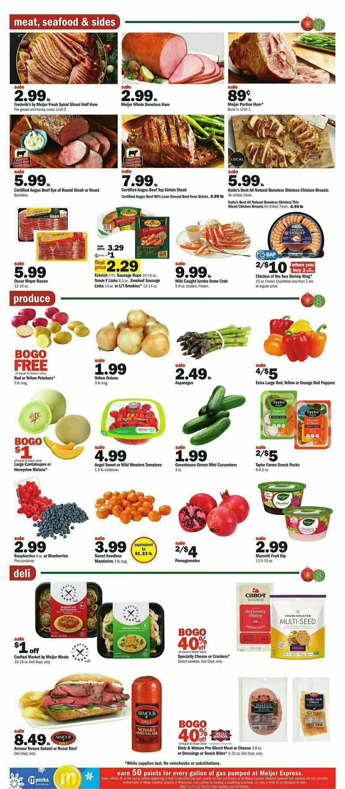 Meijer Weekly Ad from December 3