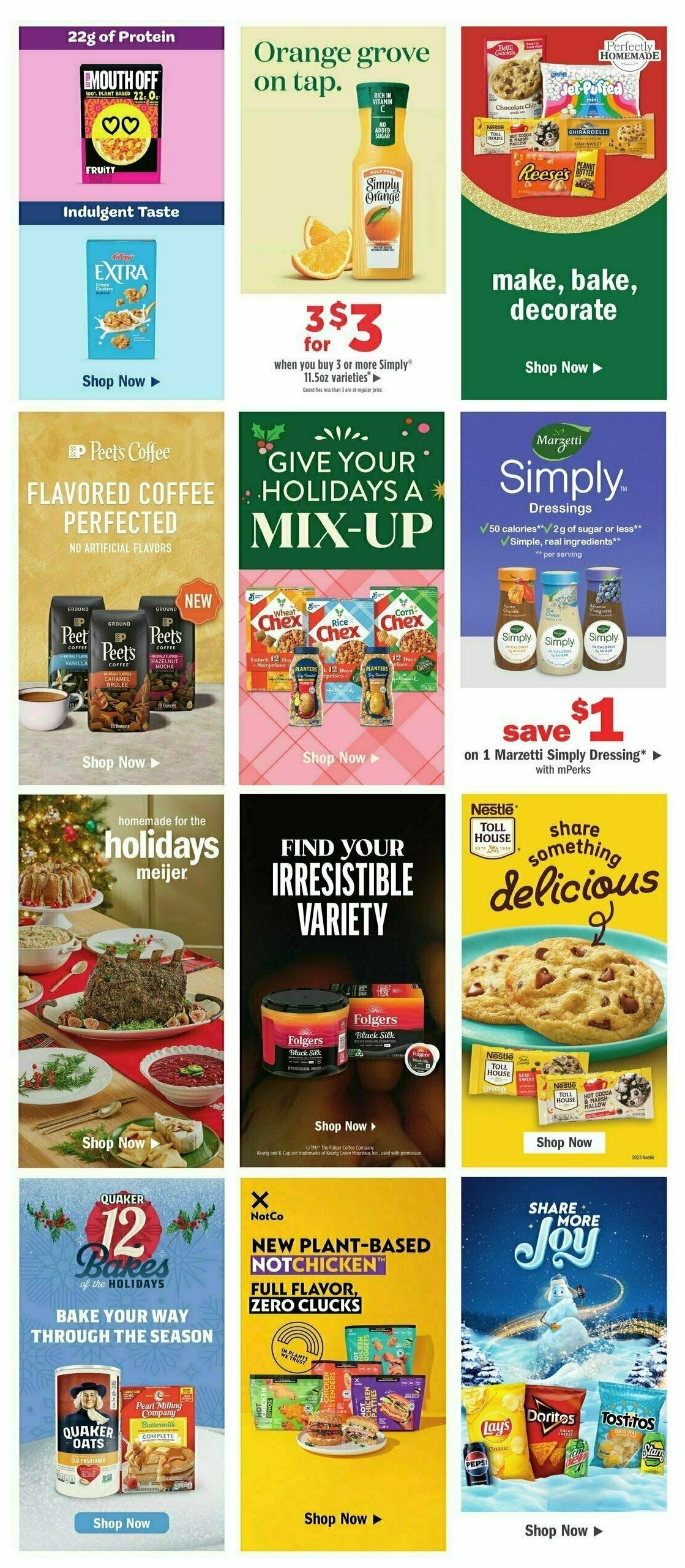 Meijer Weekly Ad from December 3