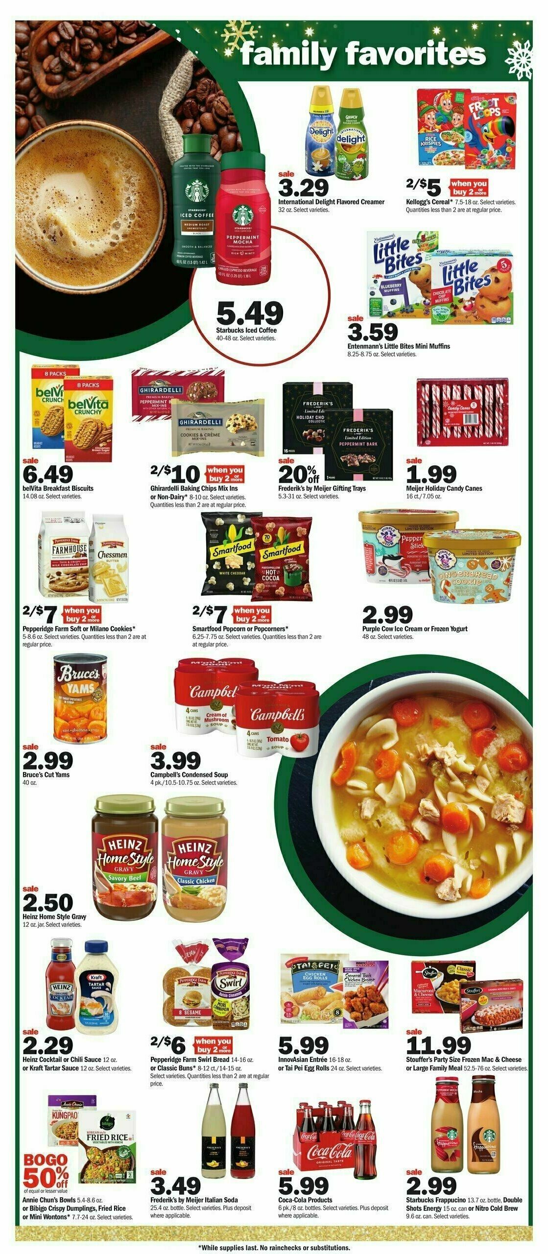 Meijer Weekly Ad from December 3