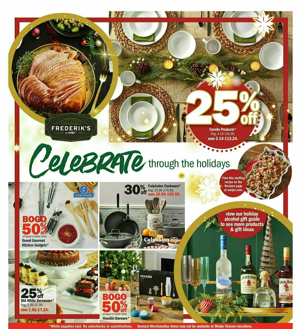 Meijer Holiday Ad Weekly Ad from December 10