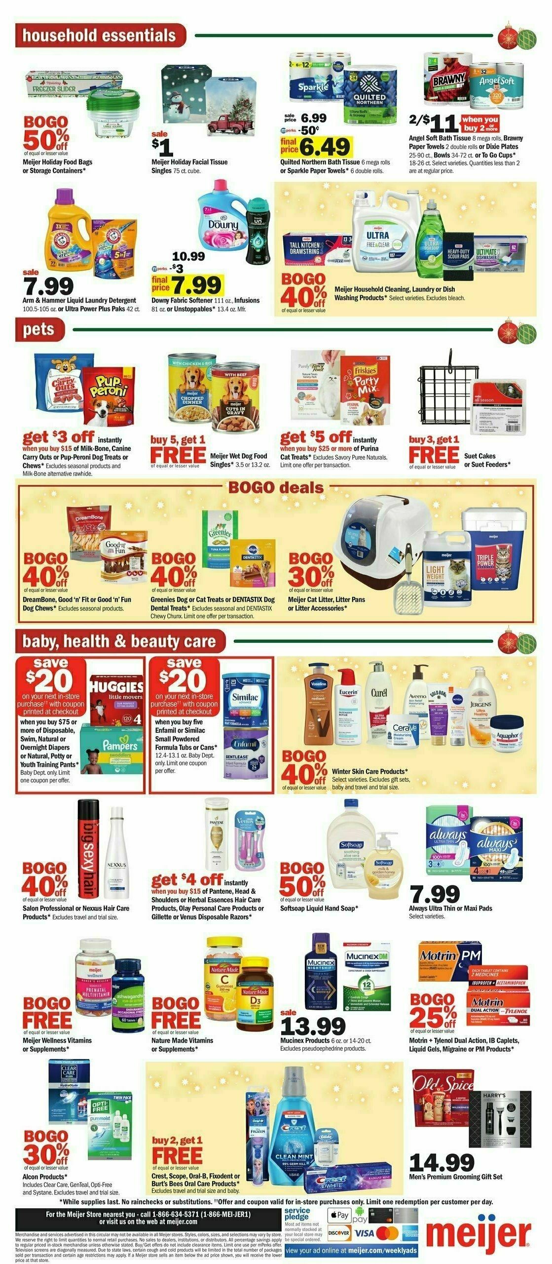 Meijer Weekly Ad from December 10