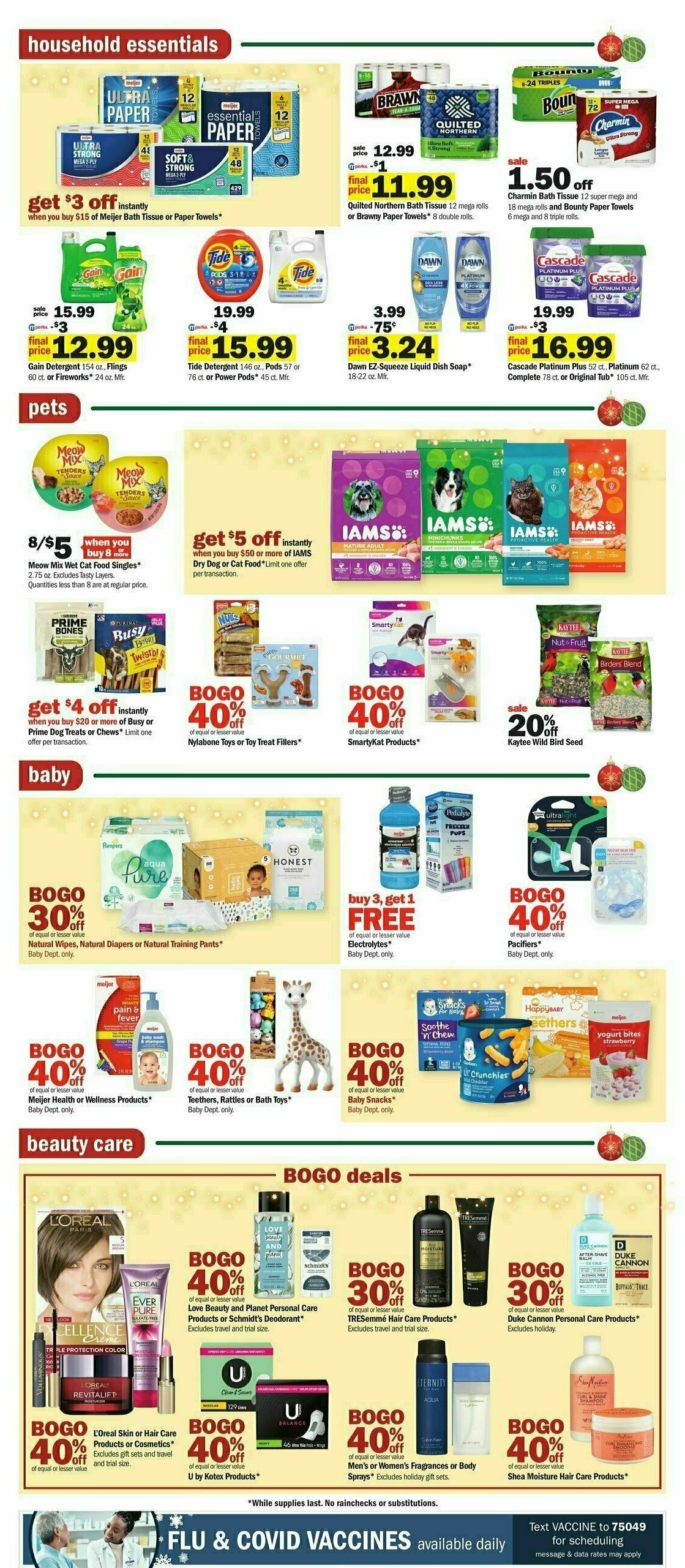 Meijer Weekly Ad from December 10