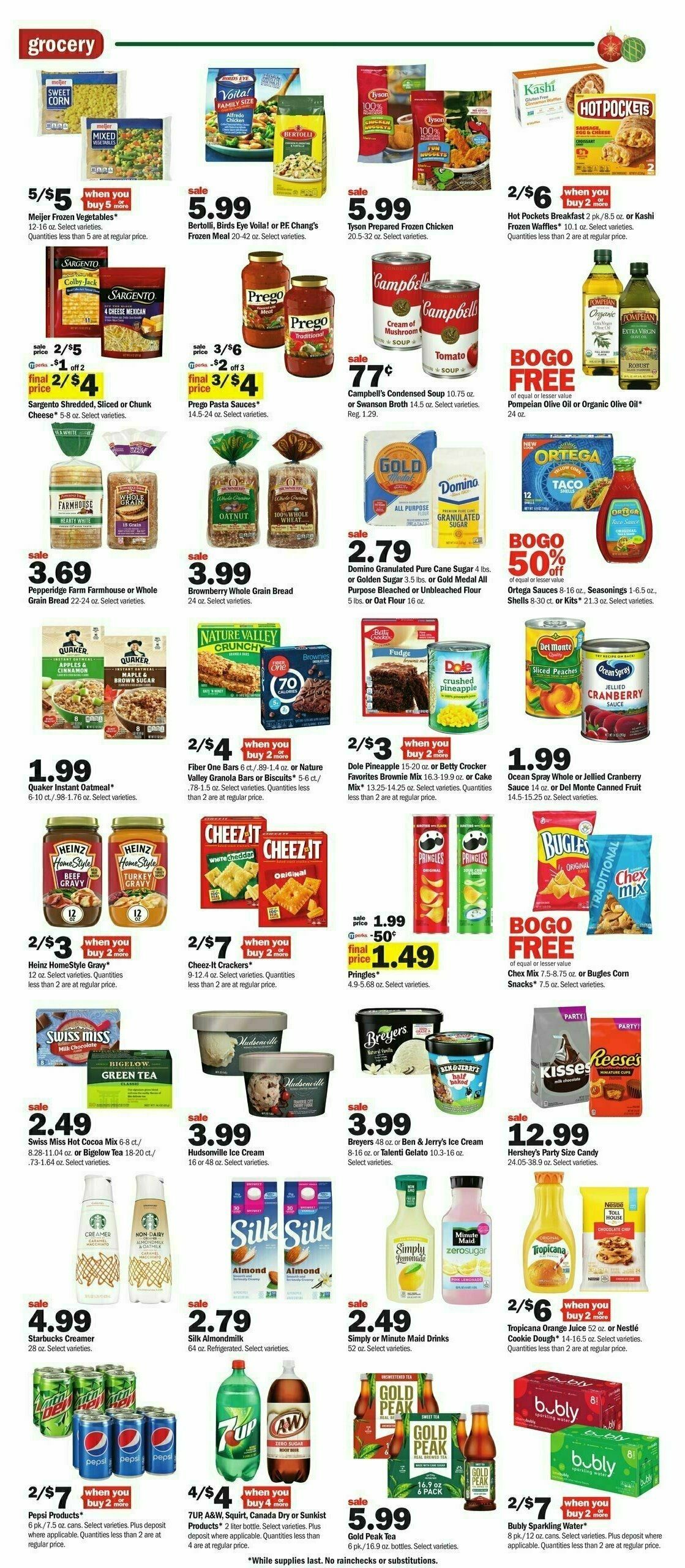 Meijer Weekly Ad from December 10