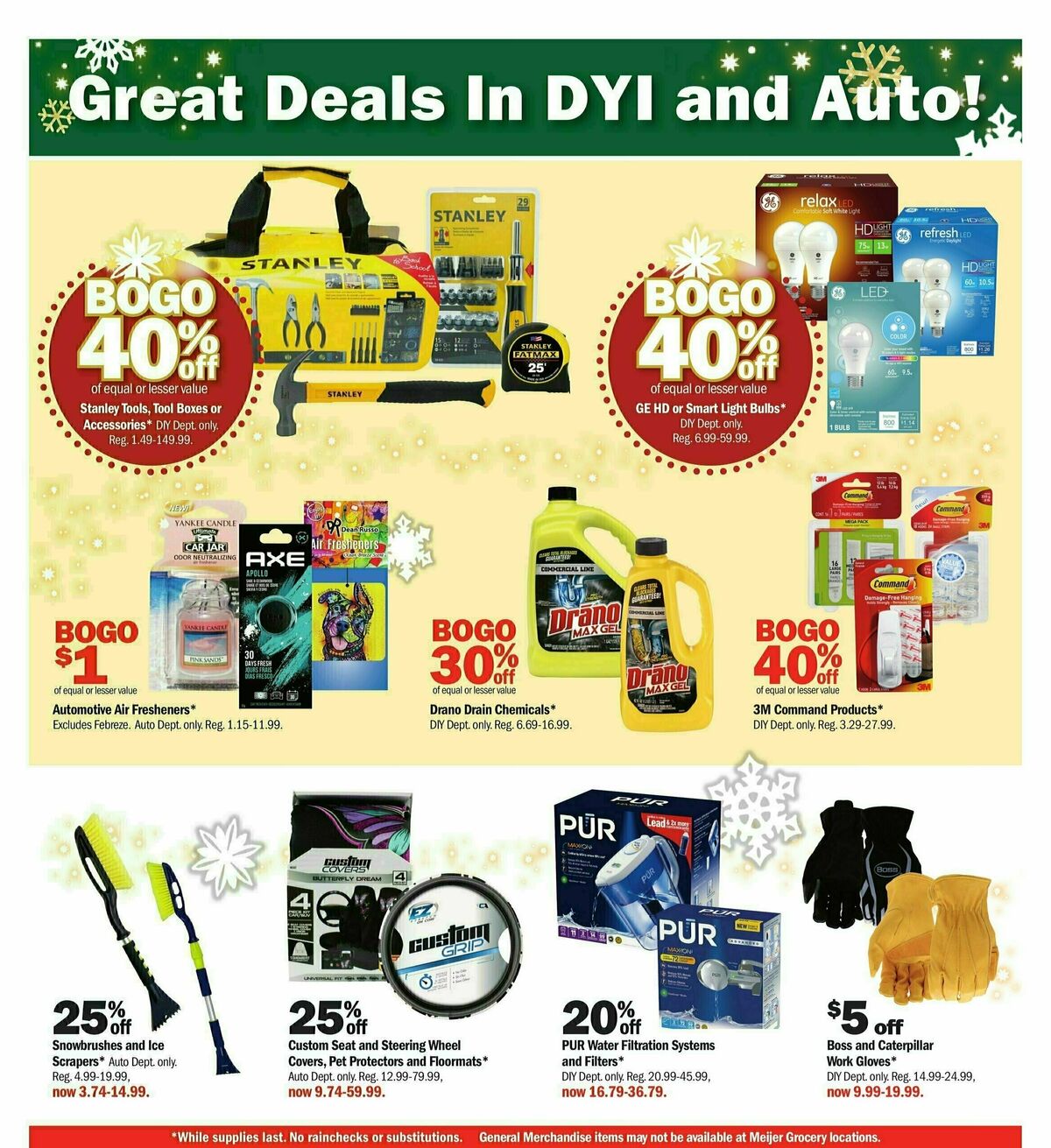 Meijer Holiday Ad Weekly Ad from December 17