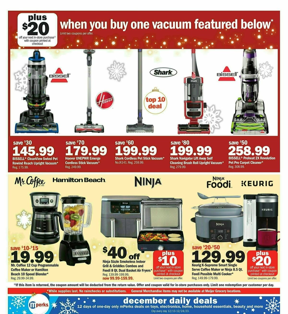 Meijer Holiday Ad Weekly Ad from December 17